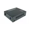 LevelOne RJ45 zu SC Gigabit Medienkonverter, PoE PSE, Multimode-Faser, 0,5 km
