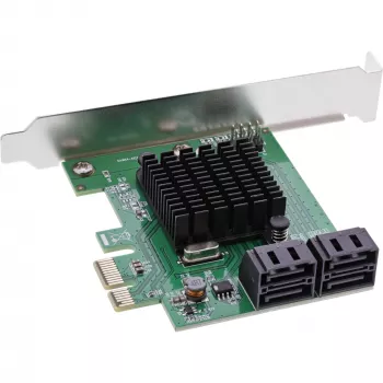 InLine SATA 6Gb/s Controller mit 4x SATA, PCIe 2.0