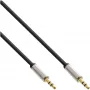 InLine schlank Audio-Kabel 3,5-mm-Stecker / 3,5-mm-Stecker, Stereo, 3 m