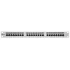 Intellinet Patch Panel, Cat6a, FTP, 24-Port, 1U, geschirmt, 90° Top-Entry LSA-Leisten, Grau