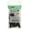 InLine Crimp-Stecker RJ45 8P8C geschirmt mit Einfädelhilfe und Knickschutz, schwarz