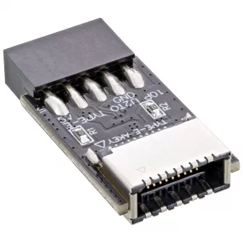 InLine USB 2.0 auf USB 3.2 Type-E Key-A Adapter intern