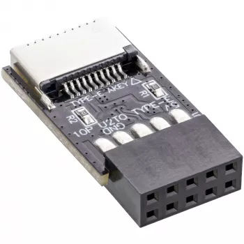 InLine USB 2.0 auf USB 3.2 Type-E Key-A Adapter intern