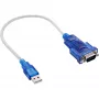InLine USB-auf-Seriell-Adapterkabel USB Typ A Stecker / DB9 Stecker ca. 0,2 m
