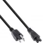 InLine Netzkabel USA / Kanada für Notebook schwarz 2m