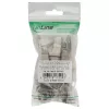 InLine Crimp-Stecker RJ45 8P8C geschirmt mit Einfädelhilfe und Knickschutz beige