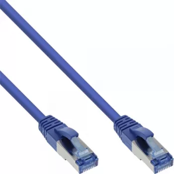 InLine Patchkabel S/FTP PiMF Cat.6A halogenfrei 500 MHz blau 7,5 m