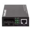 Intellinet Gigabit Ethernet Medienkonverter 10/100/1000Base-T zu 1000Base-SX (SC) Multimode, 550 m (1.800 ft.), Autonegotiation