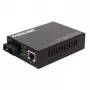 Intellinet Gigabit Ethernet Medienkonverter 10/100/1000Base-T zu 1000Base-SX (SC) Multimode, 550 m (1.800 ft.), Autonegotiation