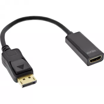 InLine DisplayPort-auf-HDMI-Adapter mit Audio 17198E