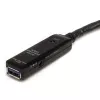 StarTech.com 3m USB 3.0 Aktives Verlängerungskabel – M/F, 3 m, USB A, USB A, USB 3.2 Gen 1 (3.1 Gen 1), Schwarz