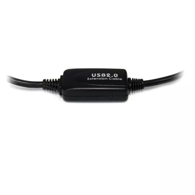 StarTech.com 9 m (30 ft.) Aktives USB 2.0 A-zu-B-Kabel, 9 m, USB A, USB B, USB 2.0, 0,48 Gbit/s, Schwarz