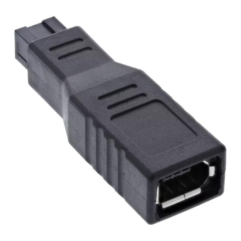 InLine FireWire 400 / 800 1394b Adapter 6 auf 9 Pin Buchse / Stecker