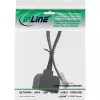 InLine ISDN-Splitter 1 -> 2, 1x RJ45 M / 2x RJ45 F, (8P8C), ohne Widerstände