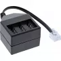 InLine TAE German Adapterkabel RJ11 6P4C Stecker auf TAE NFN Buchse 69942A