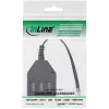 InLine TAE German Adapterkabel RJ11 6P4C Stecker auf TAE NFN Buchse 69942A