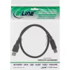 USB 3.2 Gen.1 Kabel Typ A Stecker / Typ B Stecker InLine 35350 5m schwarz