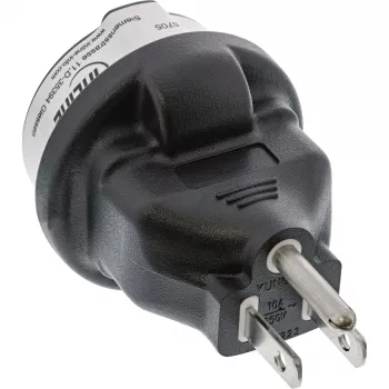 Reiseadapter InLine 16705 USA US-Stecker auf Typ-F-Buchse