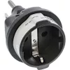 Reiseadapter InLine 16705 USA US-Stecker auf Typ-F-Buchse