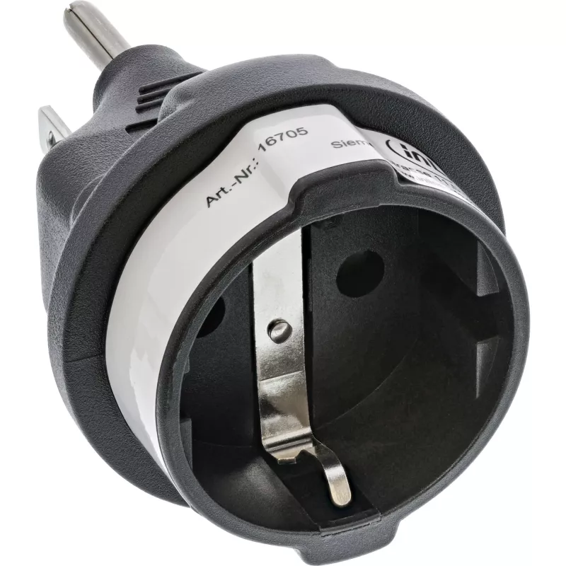 Reiseadapter InLine 16705 USA US-Stecker auf Typ-F-Buchse