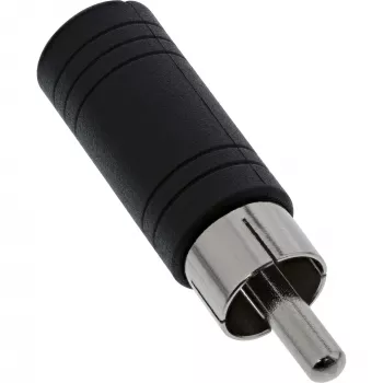 InLine Audio Adapter Cinch-Stecker / 3,5 mm Mono-Buchse 99325