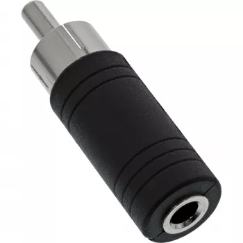 InLine Audio Adapter Cinch-Stecker / 3,5 mm Mono-Buchse 99325
