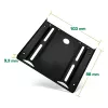 InLine HDD/SSD-Montagerahmen, 2,5 Zoll auf 3,5 Zoll, mit Schrauben, schwarz