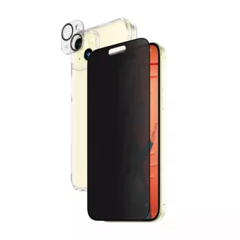 PanzerGlass Privacy 3-in-1 Pack iPhone 15 Plus Panzerglas
