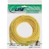 InLine Patchkabel S/FTP PiMF Cat.6 250MHz PVC Kupfer gelb 50m
