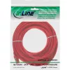 InLine Patchkabel S/FTP PiMF Cat.6 250MHz PVC Kupfer rot 40m