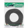 InLine Patchkabel S/FTP PiMF Cat.6 250MHz PVC Kupfer schwarz 40m