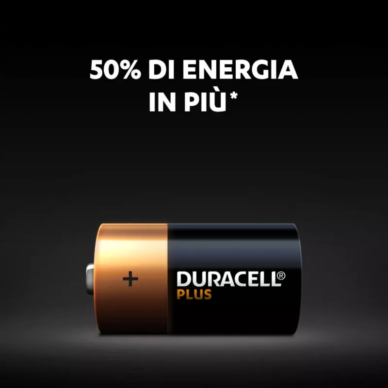 Duracell Plus Einwegbatterie C Alkaline