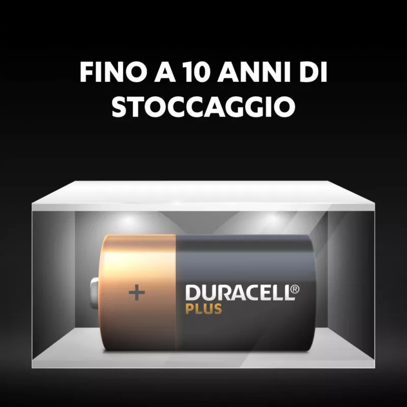 Duracell Plus Einwegbatterie C Alkaline