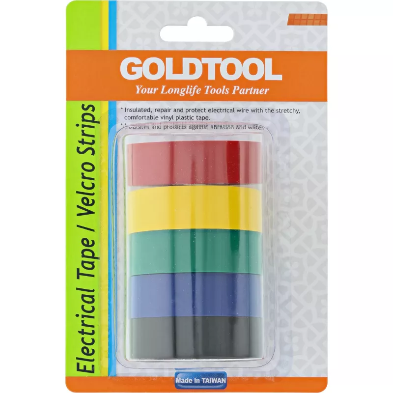 InLine Isolierband 5er-Pack 18 mm x 9 m verschiedene Farben