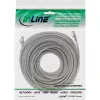 InLine Patchkabel S/FTP PiMF Cat.6 250MHz Kupfer halogenfrei grau 50m