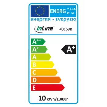 InLine SmartHome LED-Lampe RGB E27, 900LM