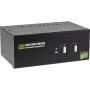 InLine Desktop KVM Switch, 2-Port, Dual Monitor DisplayPort 1.2, 4K, USB 2.0