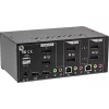 InLine Desktop KVM Switch, 2-Port, Dual Monitor DisplayPort 1.2, 4K, USB 2.0