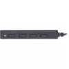InLine USB 2.0 4-Port Hub, USB-A Stecker auf 4x USB-A Buchse, Kabel 15cm