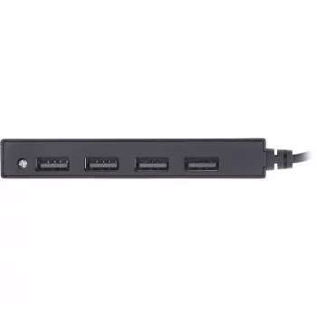 InLine USB 2.0 4-Port Hub, USB-A Stecker auf 4x USB-A Buchse, Kabel 15cm