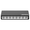 Intellinet 8-Port Fast Ethernet Switch Desktop-Größe, Kunststoff, IEEE 802.3az (Energy Efficient Ethernet), Schwarz