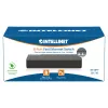 Intellinet 8-Port Fast Ethernet Switch Desktop-Größe, Kunststoff, IEEE 802.3az (Energy Efficient Ethernet), Schwarz