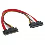 InLine SATA Daten- und Stromkabel SATA 6Gb/s Stecker / Buchse 0,30m