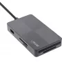 InLine 66772F Kartenleser USB grau