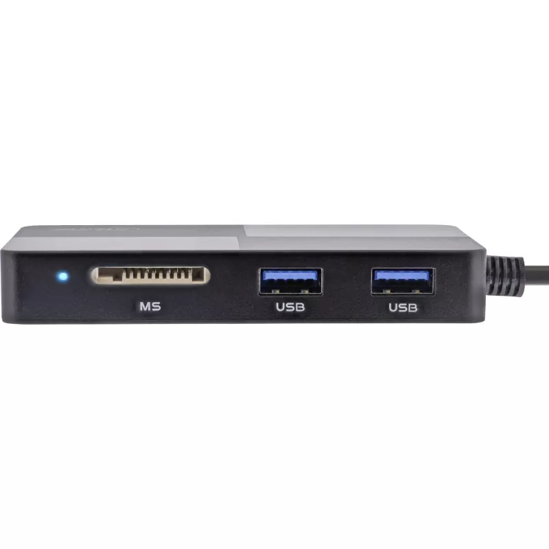 InLine 66772F Kartenleser USB grau