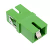 Glasfaseradapter InLine 89992G Simplex SC/SC SM grün
