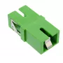 Glasfaseradapter InLine 89992G Simplex SC/SC SM grün