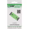 Glasfaseradapter InLine 89992G Simplex SC/SC SM grün