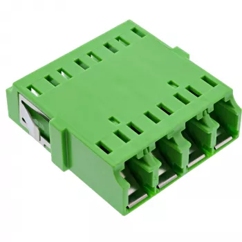 Glasfaserkupplung InLine 89989I quad LC/LC Singlemode grün