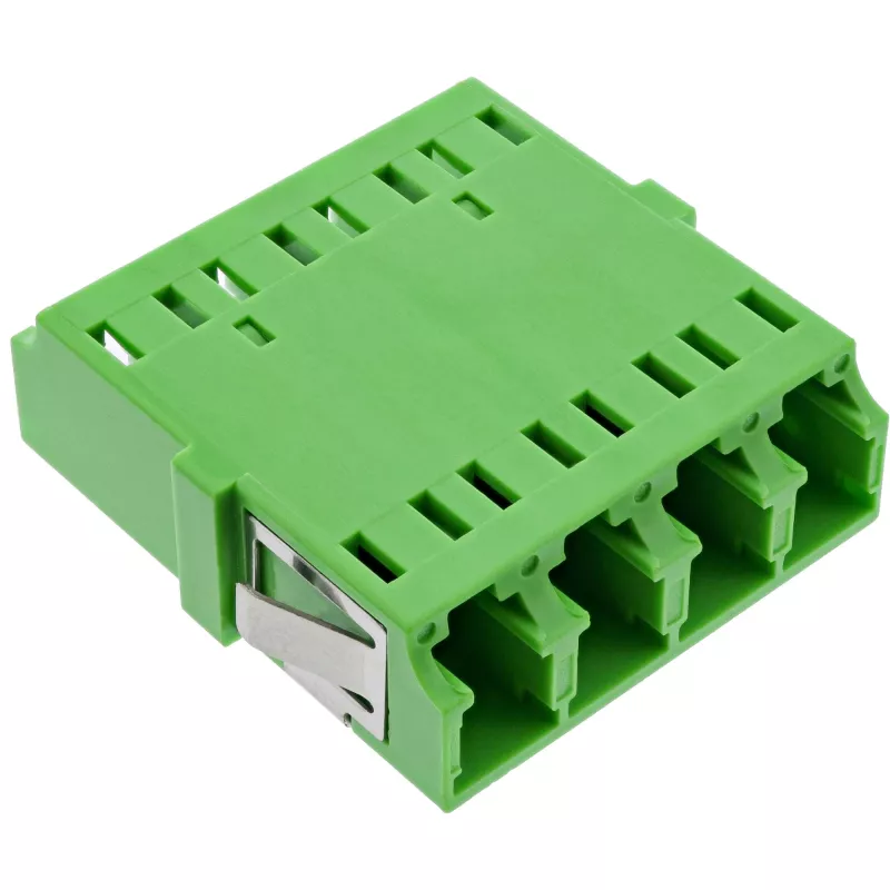 Glasfaserkupplung InLine 89989I quad LC/LC Singlemode grün